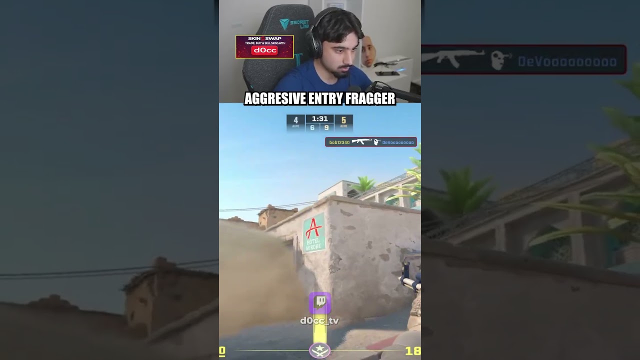 AGRESSIVE ENTRY FRAGGER #cs2 #csgo #counterstrike2
