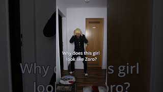 Zoro Lost His Gender part 3 #anime #onepiece #funny #cosplay