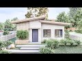 (8x10 Meters) House Design | Tiny Home | 2 Bedroom House Tour