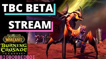 TBC Beta Stream | Hunter Leveling - Let