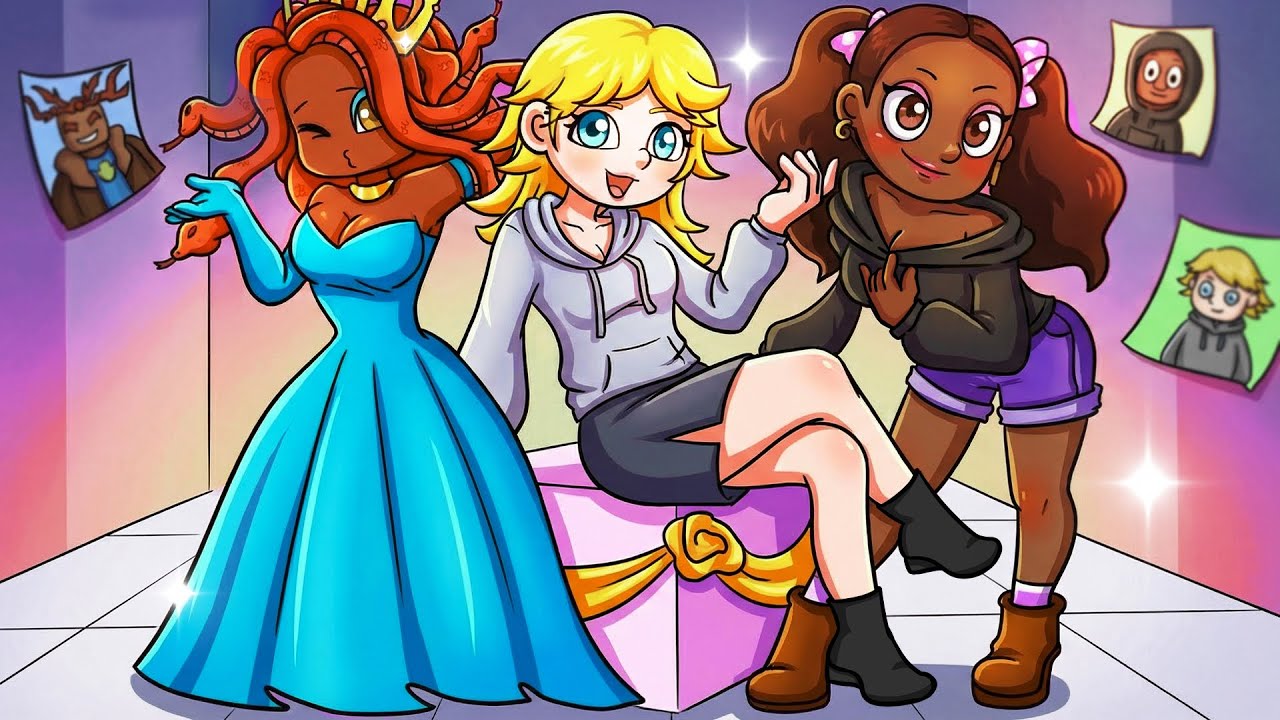 67 키드 & 61... 여자 버전이 되었다!? (만화 애니메이션)