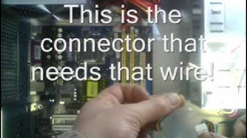 Front Panel Fan Connector