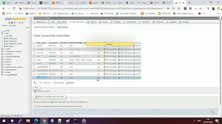 MySQL allow access from another computer