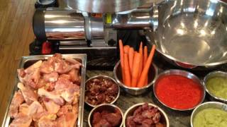 How to make Raw Dog Food - see my other video,w/ alternate sound track