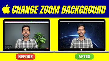 Change, Add or Set Virtual Zoom Background on Mac - Set Video Filter in Zoom Background on MacBook