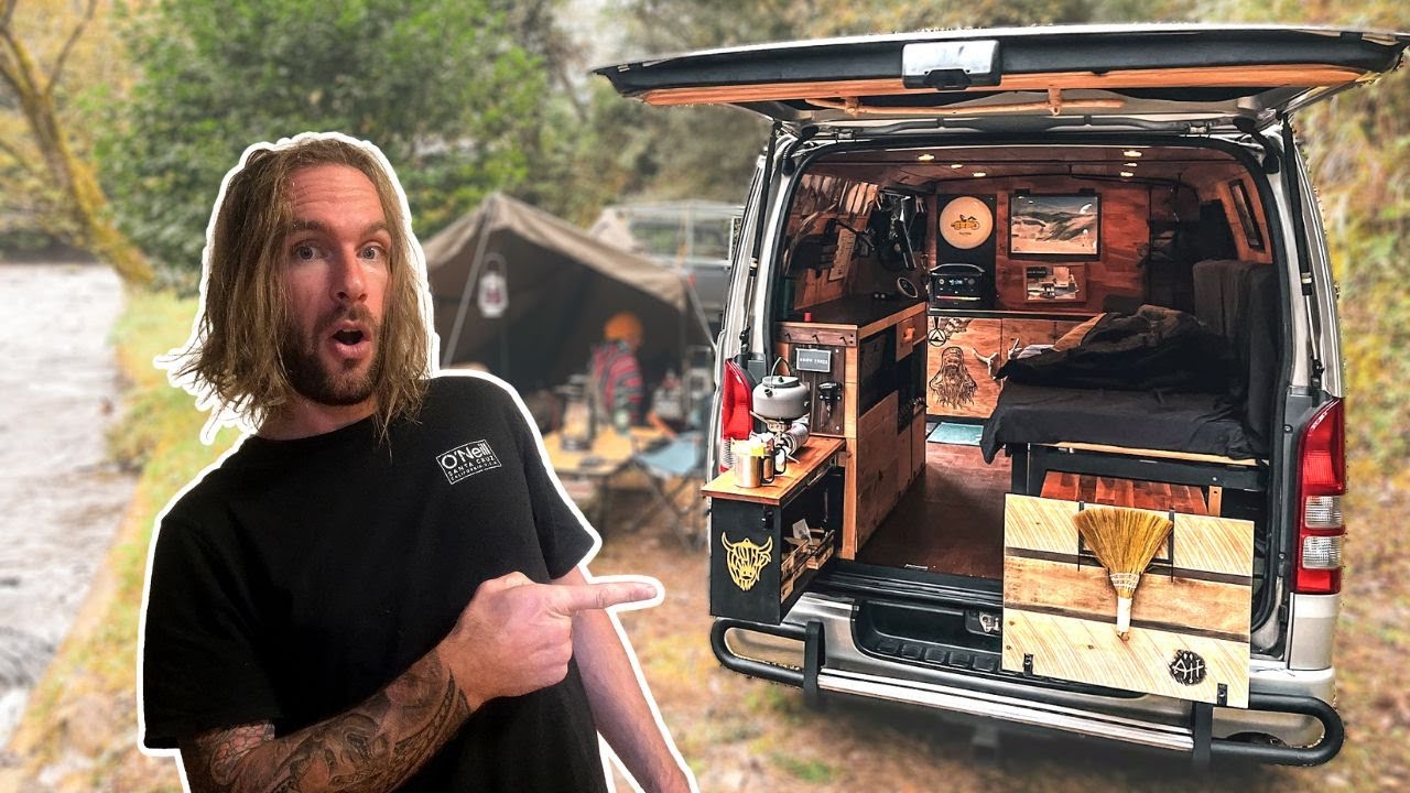 日本のバンライフ [ハイエースDIY] VANLIFE IN JAPAN - YouTube