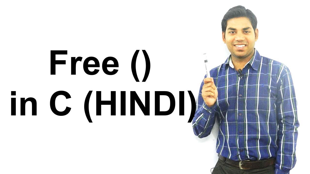 Free() Function in C (HINDI)
