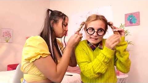 11  From NERD to POPULAR! TOTAL MAKEOVER using viral hacks and gadgets from TikTok! by La La Life Em