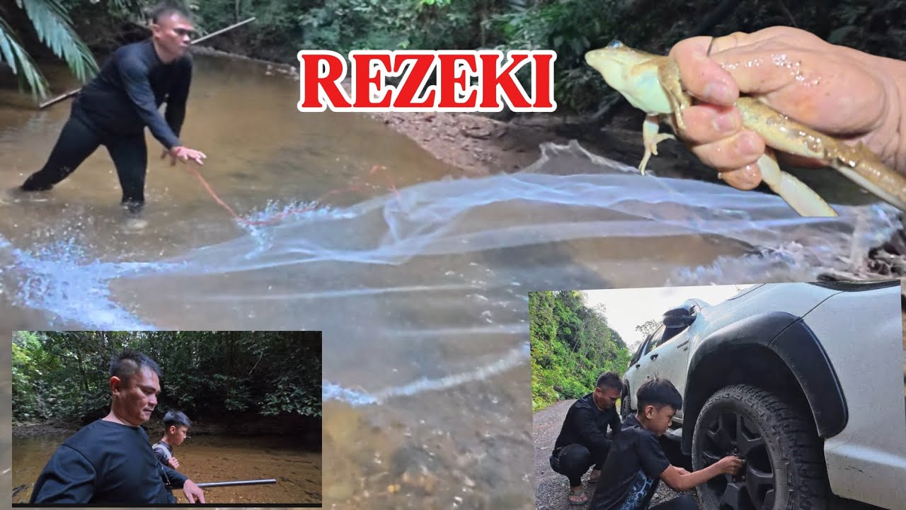 Tragedi❓Kereta Buat Hal Pula😰 Apai Nya & BB Bom Tetap Mencari Rezeki Menjala, Memancing & Menyuluh.