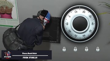 FiveM Fleeca Bank Heist #fivem #heist