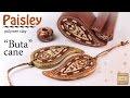 Полимерная глина - Турецкий огурец в стиле менди (Polymer clay paisley cane) / Светлана Няшина