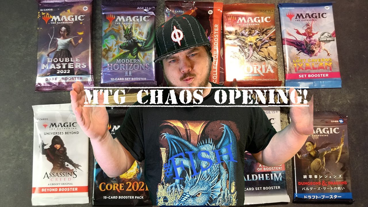 Awesome MTG chaos opening with prices! - YouTube
