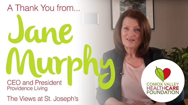 A Thank You from Jane Murphy
