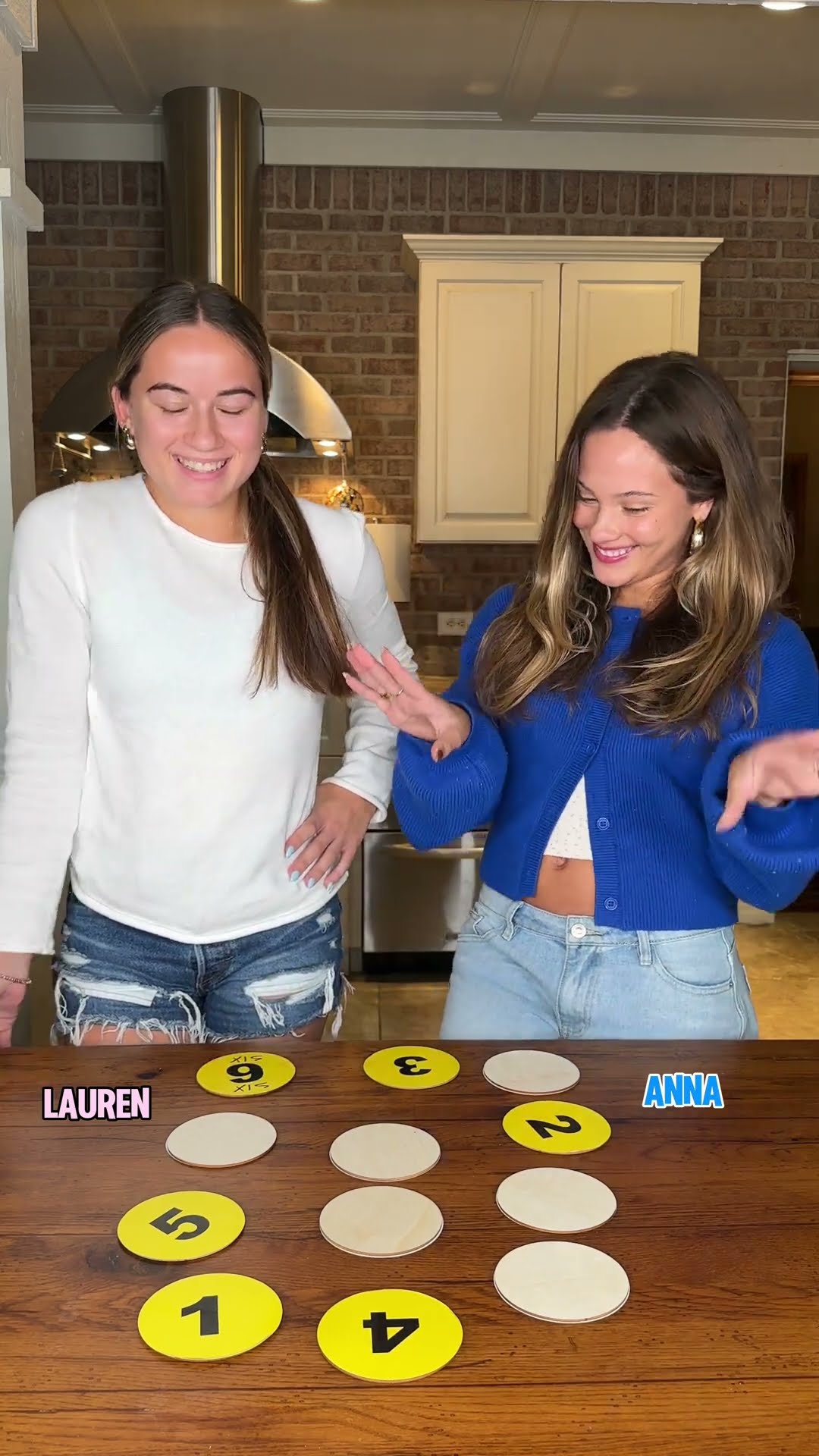 Can Lauren keep her winning streak alive?? #familyfun #numbergame  #challenge