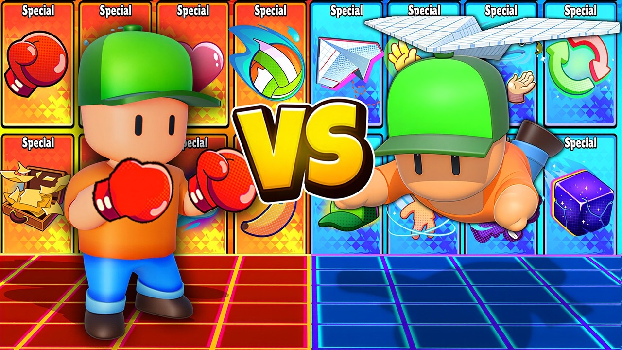 OG vs 2026 EMOTES in Stumble Guys!