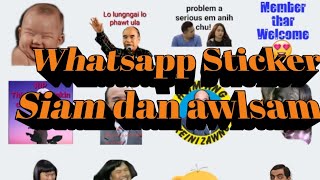 Whatsapp Sticker siam dan awlsam screenshot 1