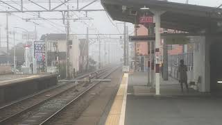 山陽5000系5702F直通特急阪神大阪梅田行き　中八木駅通過