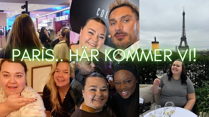 JAG TRÄFFADE PAT MCGRATH OCH CHRIS APPLETON I PARIS!! 🇫🇷 Sephoria Paris 2024