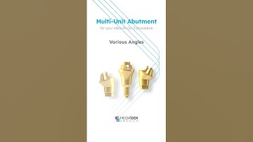 📐 Multi-Unit Abutment - For your ideal All-On-X procedure