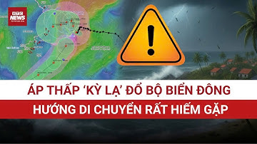 Áp thấp nhiệt đới “kỳ lạ nhất lịch sử” ập vào Biển Đông, bão số 15 diễn tiến khó lường | VTC News