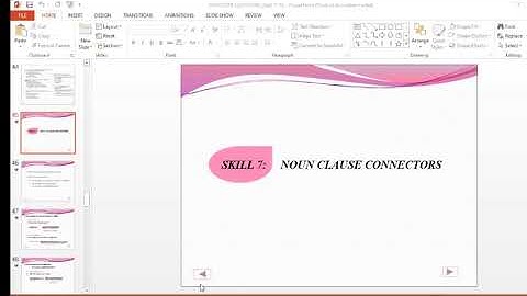 TOEFL Study for Beginners. Structure Skill 7 (Noun Clause Connectors)