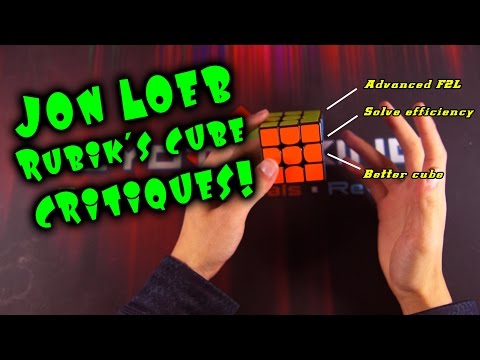 Video [Rubik's Cube Critiques] Jon Loeb 20.27 Average of 5 - youtube