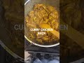CURRY CHICKEN BACK FOR DINNER. #asmr #tasty #viral #viralshort #cooking