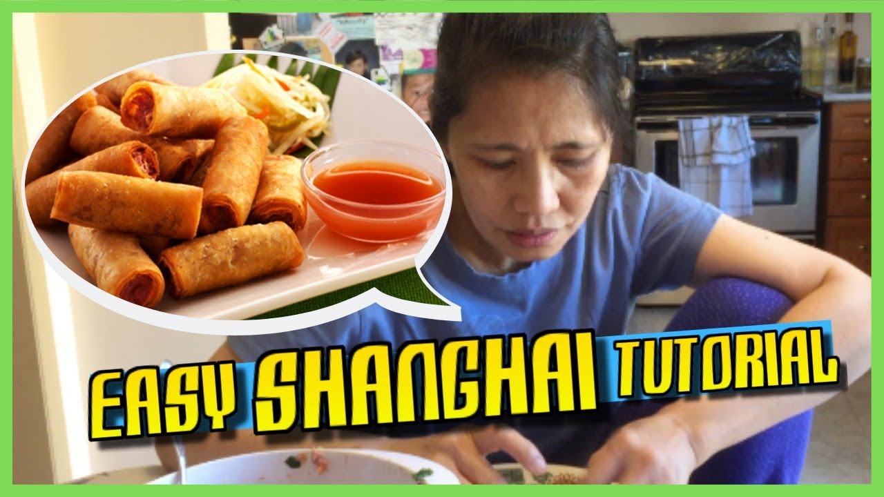 *EASY LUMPIA SHANGHAI RECIPE! HOW TO WRAP SHANGHAI TUTORIAL! YouTube