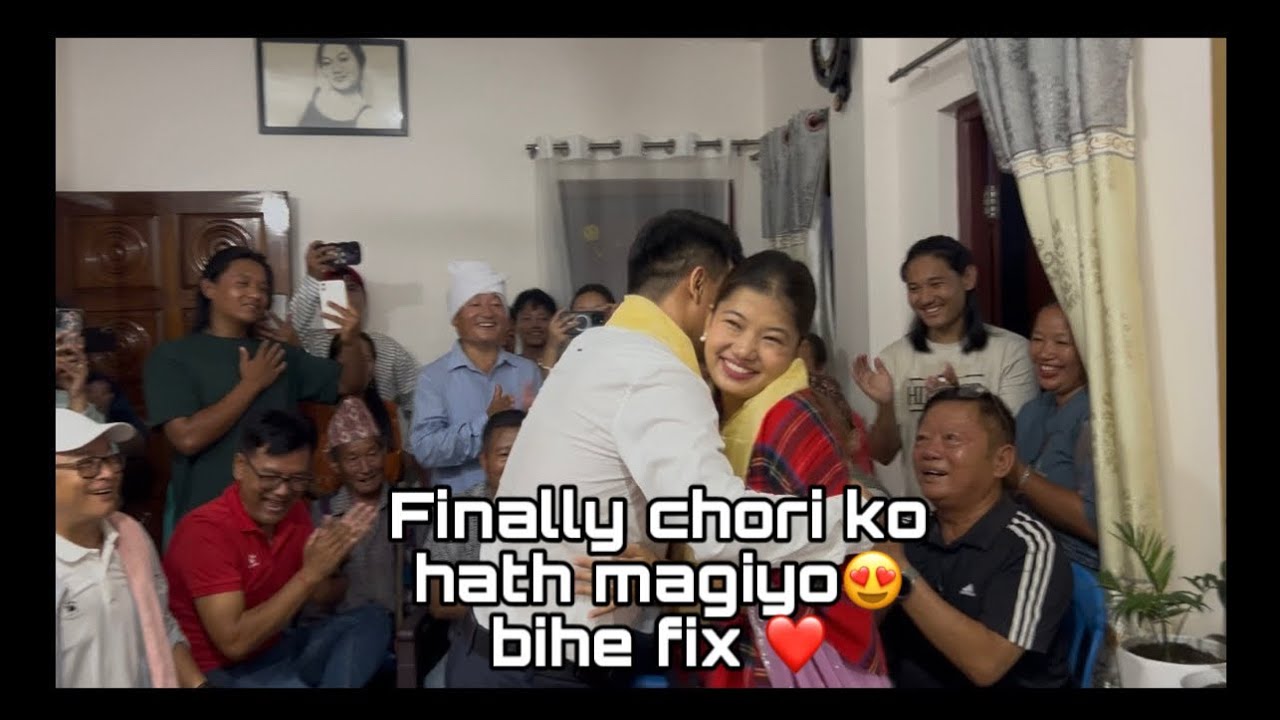 Sanskar sahit Hath magiyo 😍 bihe pani fix ❤️ limbu x rai culture ❤️ 