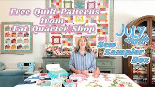 Free Quilt Patterns from Fat Quarter Shop: Haven & Jolly Tree Farm Quilts and other Fun Notions