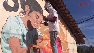 Oficios de Acapulqueños plasmados en murales y edificios