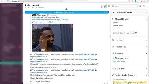 Apache NiFi: Send tweets to 3rd party application like SLACK from NiFi