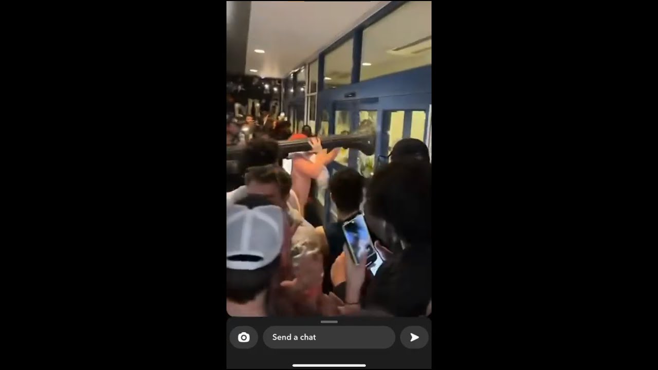 UConn Men's BBall National Championship Riots 2023 - YouTube