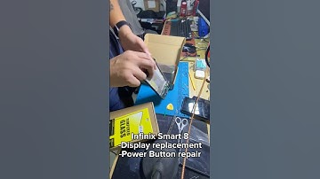Infinix Smart 8 display & power button fixed 🔧 #InfinixSmart8 #phonerepair