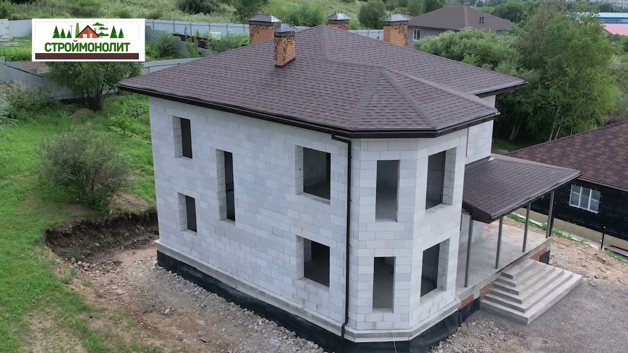 Видеообзор дома с цокольным этажом, общей площадью 289м2