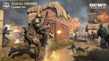 Codm - 10v10 Kill Confirmed 👌| Shipment 1944 : Mp mode - Season 9 Graveyard Shift 2023