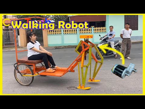 Homemade walking robot: full video | Car Tech