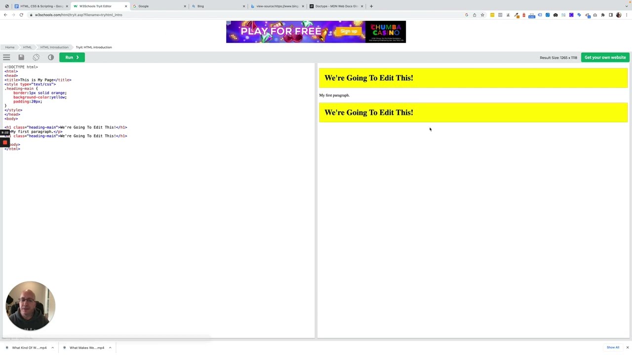 HTML, CSS & Scripting |  Video 3 of The Fundamentals of Webmastering