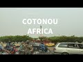 cotonou to calavi---4k driving in benin of west africa