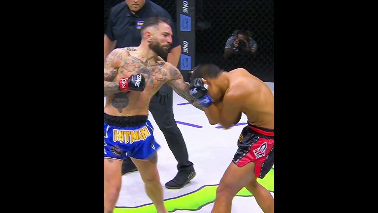 MADNESS 🤯🥊 Seksan never took his foot off the gas against Liam Harrison!