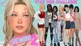 Star Sign Challenge ️ eps 2 #thesims4