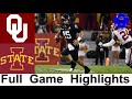 #18 Oklahoma vs Iowa State Highlights | Week 5 College Football | 2020 College Football Highlights