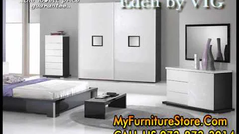Eden Bedroom Set by VIG www.MyFurnitureStore.com