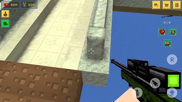 [Block Force - Pixel Style Gun Shooter Game] I hit it Joeyp108 style XD