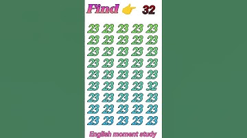 Find 👉 32 🤔 odd number puzzle 🧩 || iq test 🧠 puzzle 🧩 math reasoning puzzle 🧩 #mathematicspuzzles