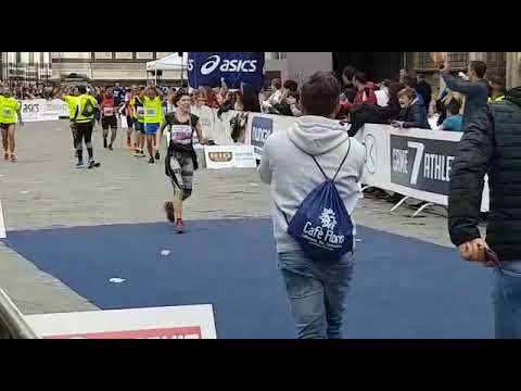 MARATONA DI FIRENZE, L'ARRIVO AL TRAGUARDO