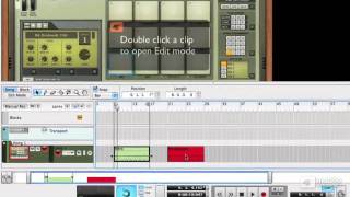 Reason 6 103: Working With Midi - 3 MIDI Clips: Labelling Clips and Edit Mode