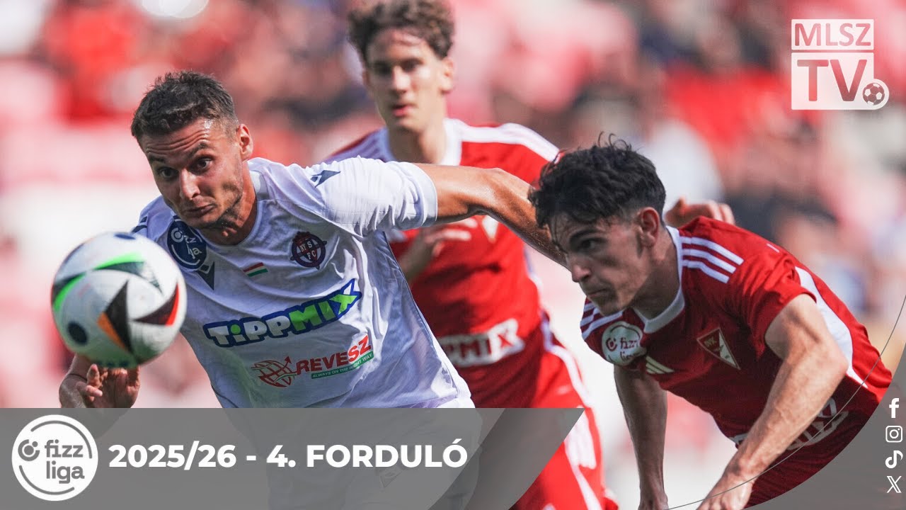 DVSC – Nyíregyháza Spartacus FC | 1-2 | (1-0) | Fizz Liga | 4. forduló | MLSZTV