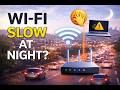 Why Wi-Fi Becomes Slow at Night – Explained