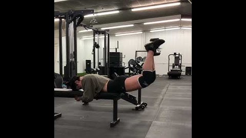 Reverse Hyperextension on Bench